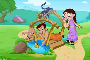 Chhota Bheem Cartoon Poster-Kids Poster|Chota Bheem And Friends ...