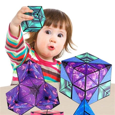 Changeable Magnetic Magic Cube - Endless Creative Possibilities ( Pack ...