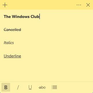 Image result for How to Use Sticky Notes Windows 1.0