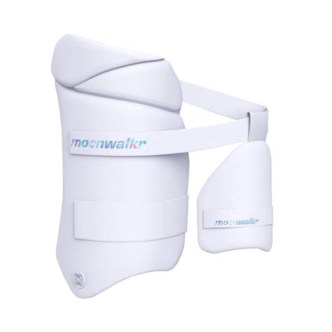 Moonwalkr Left Hand Combo Thigh Guard 2.0 - White – Prokicksports