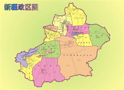 新疆地图