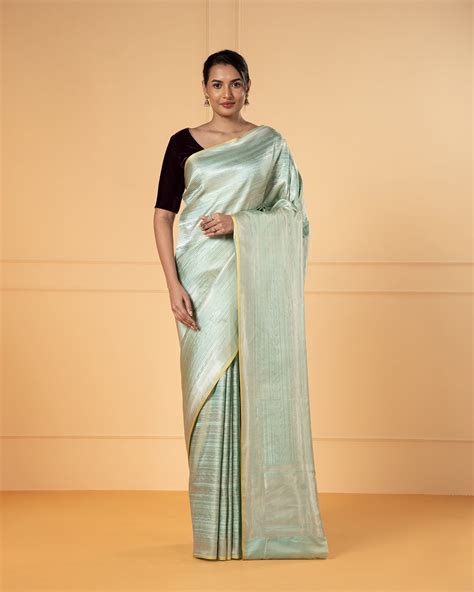 Blue Banarasi Silk Saree | Explore – Vijayalakshmi Silks