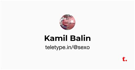 Kamil Balin — Teletype