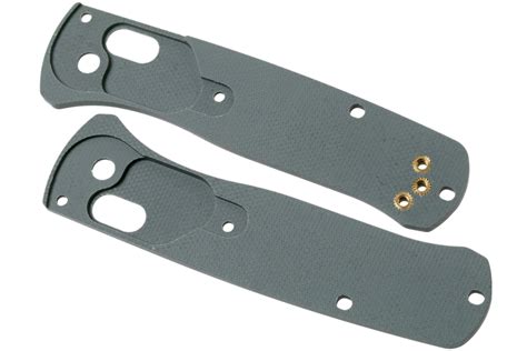Flytanium Benchmade Mini-Bugout Scales, Grey G10 | Advantageously ...