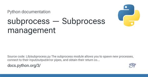 Image result for Subprocess