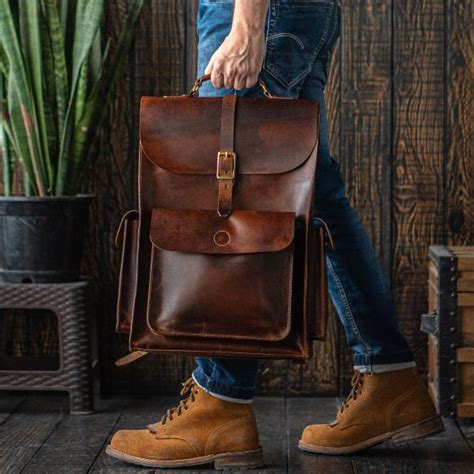 leather backpacks for men – Craft & Glory
