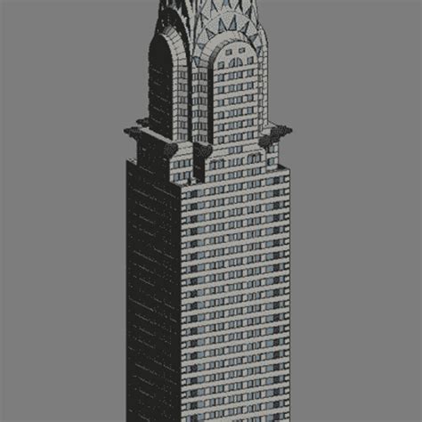 Chrysler Building Model 的图像结果