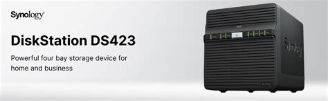 Synology DiskStation DS423 Network Attached Storage Drive (Black ...