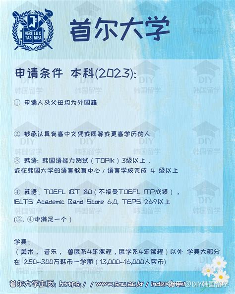 韩国首尔大学•2023•申请条件 - 知乎