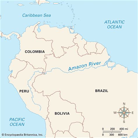 Amazon River Located On A Map at Jessie Ramirez blog