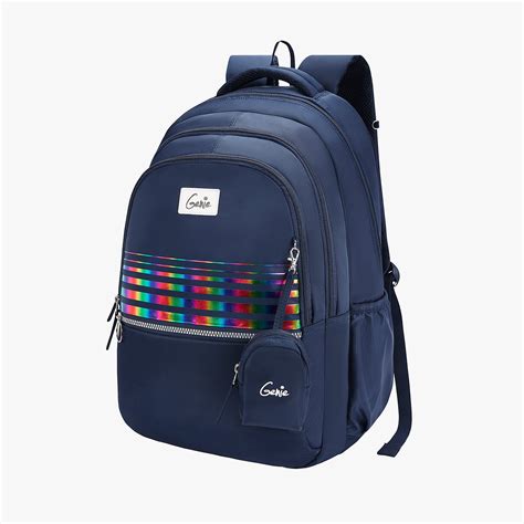 Buy Genie Celeste 36L Navy Blue Laptop Backpack Online