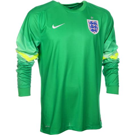 Nike England Replica Goalkeeper Long Sleeve Jersey - Neon Green