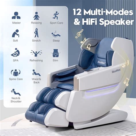 Buy iBooMas 2023 Massage Chair,Zero Gravity Massage Chair Full Body ...
