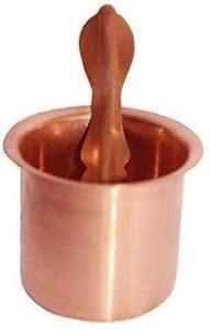 Flipkart.com | NAVYAKSH 100% Pure Copper PANCH PATRA Kalash Glass with ...