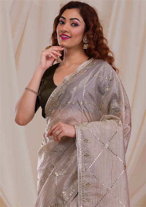 Organza Saree - Buy Trendy Organza Sarees Online – Koskii