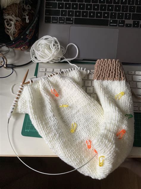 Yarn chicken to leaving sleeve island : r/knitting