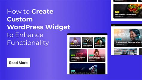 How to Create Custom WordPress Widget to Enhance Functionality