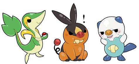 Pokemon Gen 5 Starters