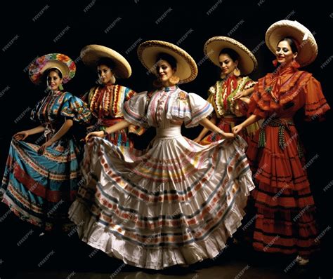Premium AI Image | Traditional Mexican folk dance performances