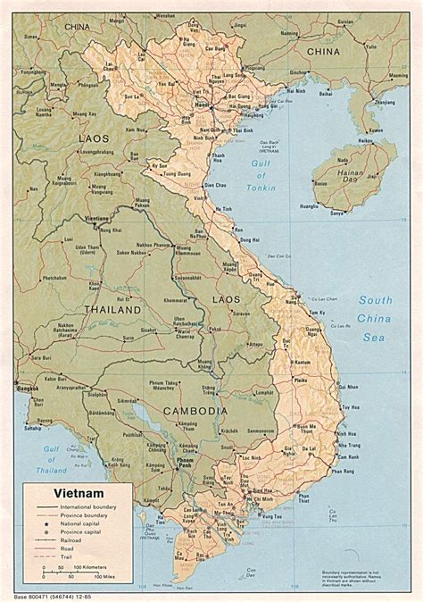 Vietnam Map