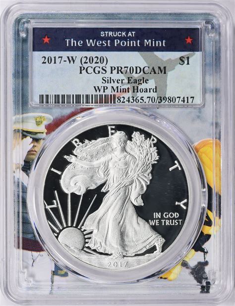2017-W (2020) $1 Silver Eagle West Point Mint Hoard PCGS Proof-70 DCAM ...