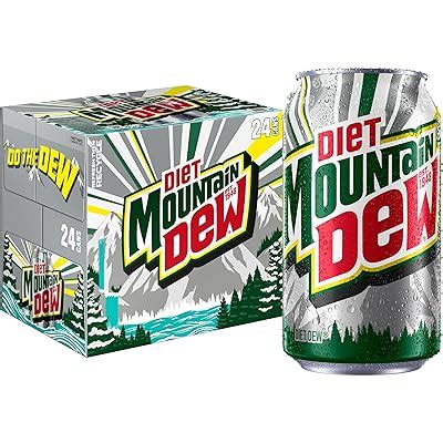 MountainDew Buy Diet Mountain Dew Soda, 12oz Cans 24 Pack at Ubuy India