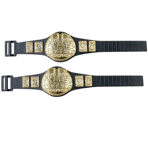 Buy Figures Toy Company Set Of 2 Tag Team Championship Belts For ...