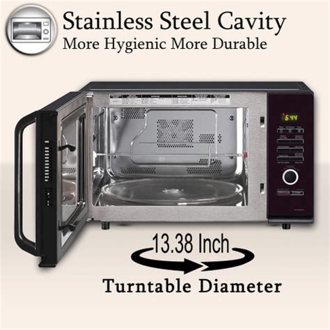 Flipkart.com | LG 32 L Auto Cook Menu, Stainless steel cavity, 360 ...