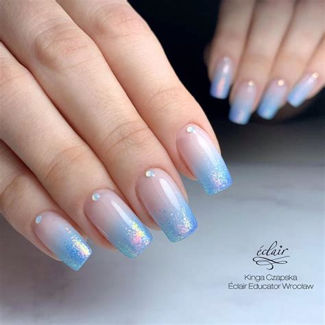 UPDATED: 30 Blue Ombre Nails (August 2020)