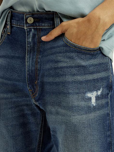 Men's 555 Med Indigo Loose Fit Mid Rise Jeans – Levis India Store