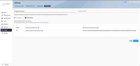 DNS and Routing for Published Services - SonicWall Cloud Secure Edge ...