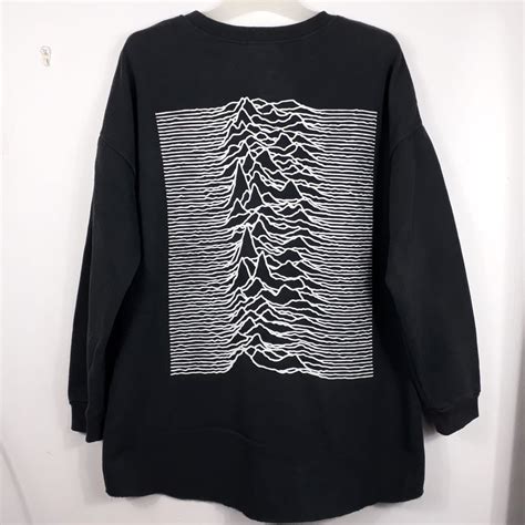 Zara JOY DIVISION x ZARA Sweatshirt Unknown Pleasures Promo Tops | Grailed