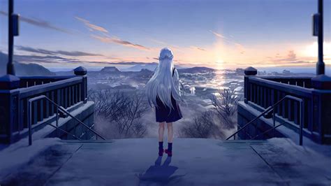 [100+] Anime Winter Wallpapers | Wallpapers.com