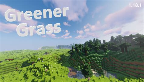 Greener Grass Minecraft Texture Pack