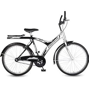 Hero SSTR26BK0001 Street Racer Single Speed Bike (Black) : Amazon.in ...