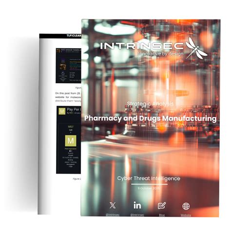CTI Report – Drug Manufacturing & Pharmaceutical - INTRINSEC