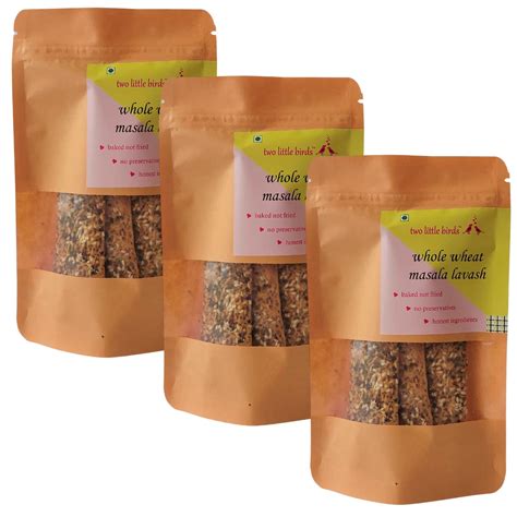 two little birds Whole Wheat Masala Lavash - Baked Not Fried, Lavash ...