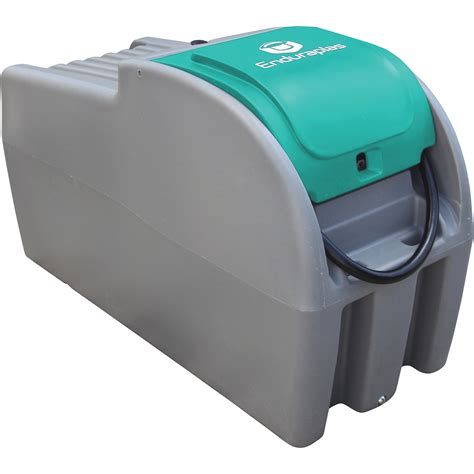 Enduraplas Poly Diesel Transfer Fuel Tank with 12V Fuel Transfer Pump ...