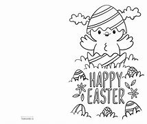 Image result for Easter Card Gift Template Black and White