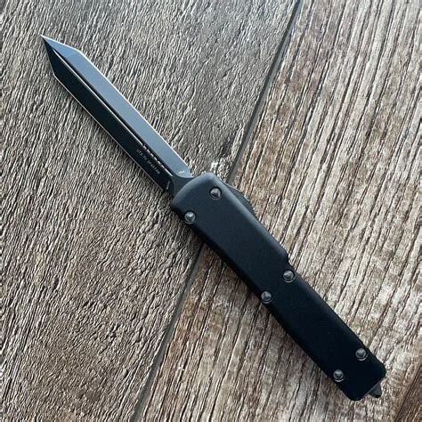Microtech UTX-70 Spartan DLC Handle DLC Standard Signature Series 249 ...