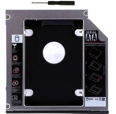 M MOD CON 9.5mm Universal 2nd Hard Drive Bay Caddy For CD/DVD-ROM ...