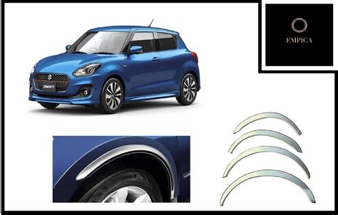 Empica Stainless Steel Wheel Arch Garnish Chrome Fender Lining Trim ...