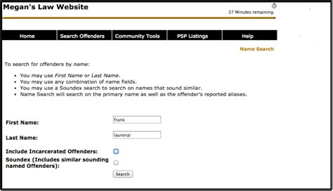 Pennsylvania Megan's Law Website: She Found Her Boss On It