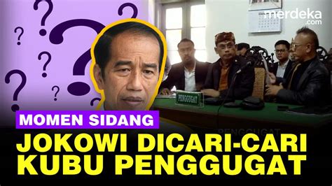 Suasana Sidang Kasus Ijazah Palsu, Momen Jokowi Dicari-cari Kubu ...