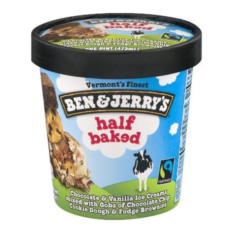 Ben & Jerry's Half Baked Ice Cream (1 pt) Delivery or Pickup Near Me ...