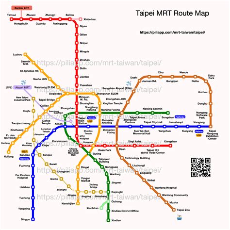 Taipei MRT Roadmap