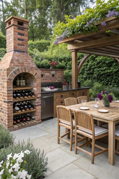 Outdoor Kitchen Ideas Brick