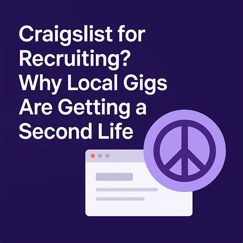 Craigslist Gigs: Why They are Thriving Today - Job Distribution | Job ...