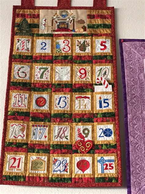 Advent Calendar Machine Embroidery Design at Numbers Mcleod blog