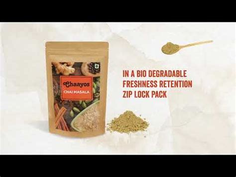 Chaayos Chai Masala - Aromatic Tea Spice Powder with 100% Natural ...